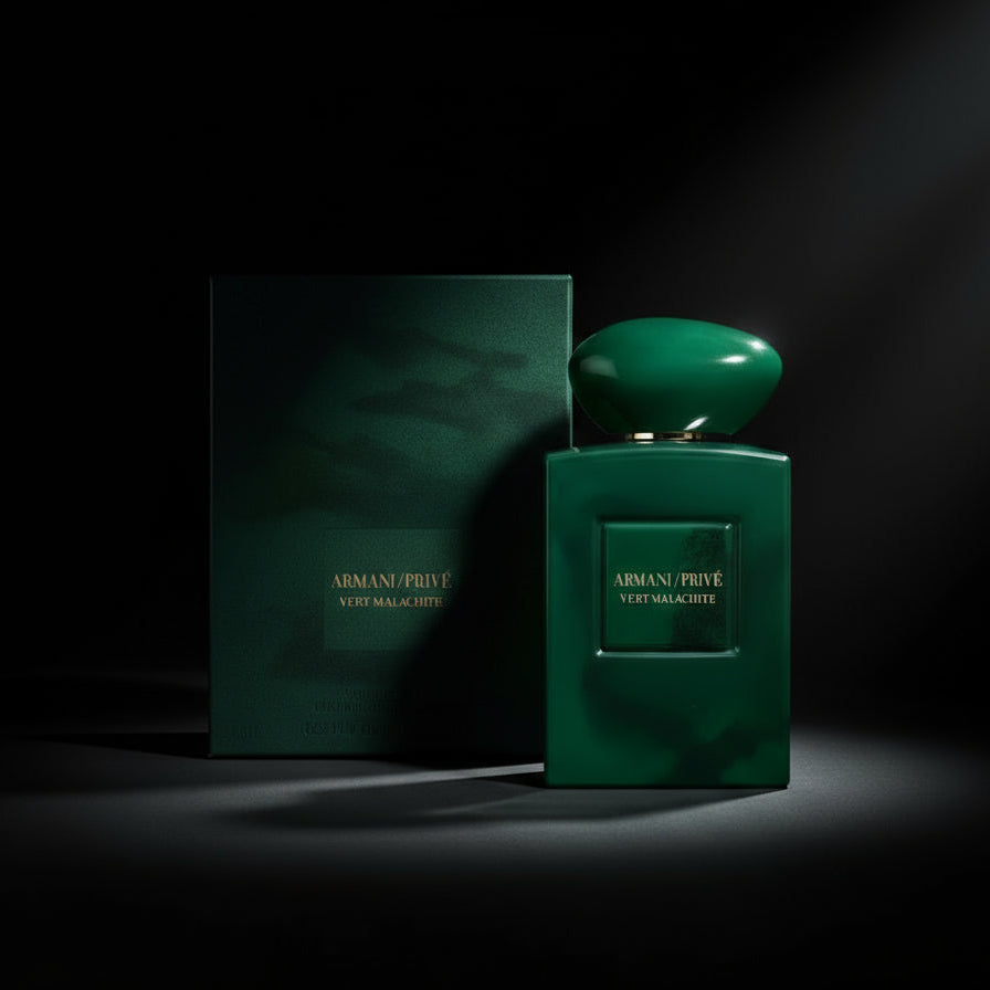 ARMANI / PRIVE VERT MALACHTTE