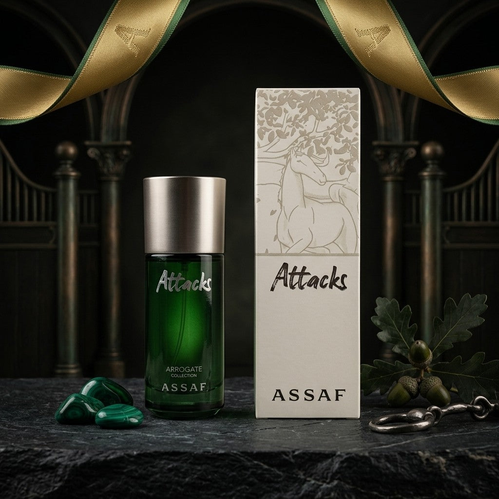 عطر أتاكس من عساف قوى وفواح من SHE GLOW