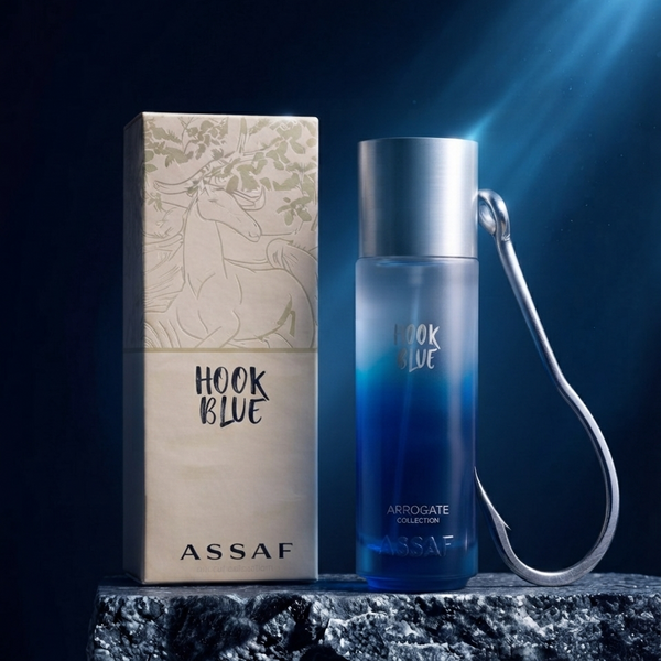 هوك بلو من عساف عطر ثابت وفواح  فى SHE GLOW