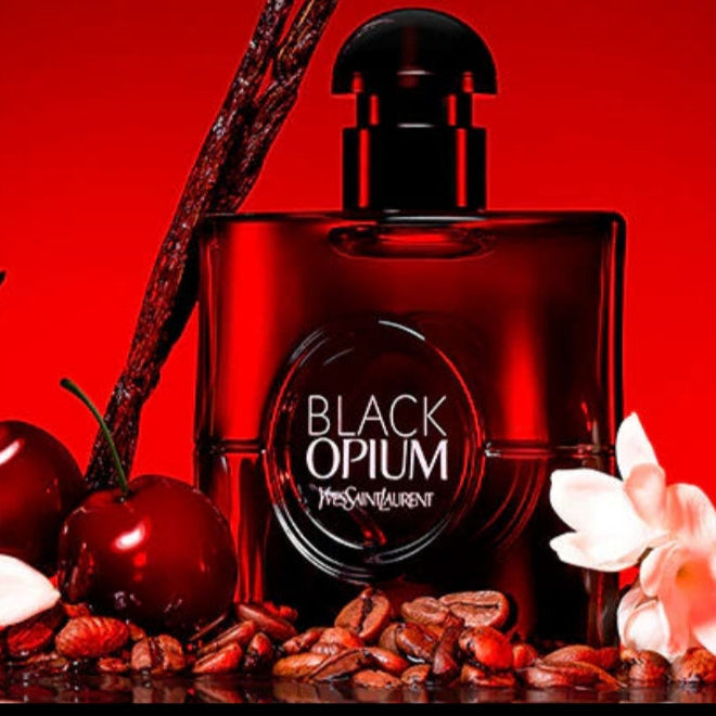 BLACK OPIUM  EAU DE PARFUM OVER RED