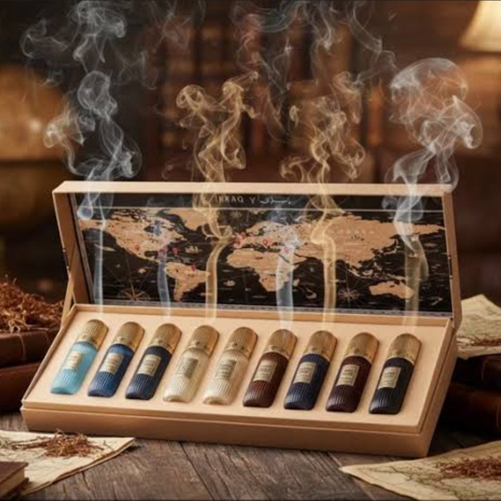 Box IBRAQ Tobacco عطر للجنسين ثابت
